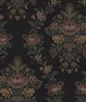 NextWall Peel & Stick Hasset Tapestry Floral Wrought Iron Wallpaper