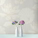 NextWall Peel &amp; Stick Lotus Garden Floral Pearl Wallpaper thumbnail image 5 of 6