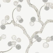 NextWall Peel & Stick Woodland Whimsy Snowbound Wallpaper