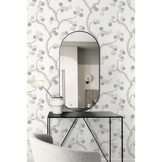 NextWall Peel &amp; Stick Woodland Whimsy Snowbound Wallpaper image 4 of 5