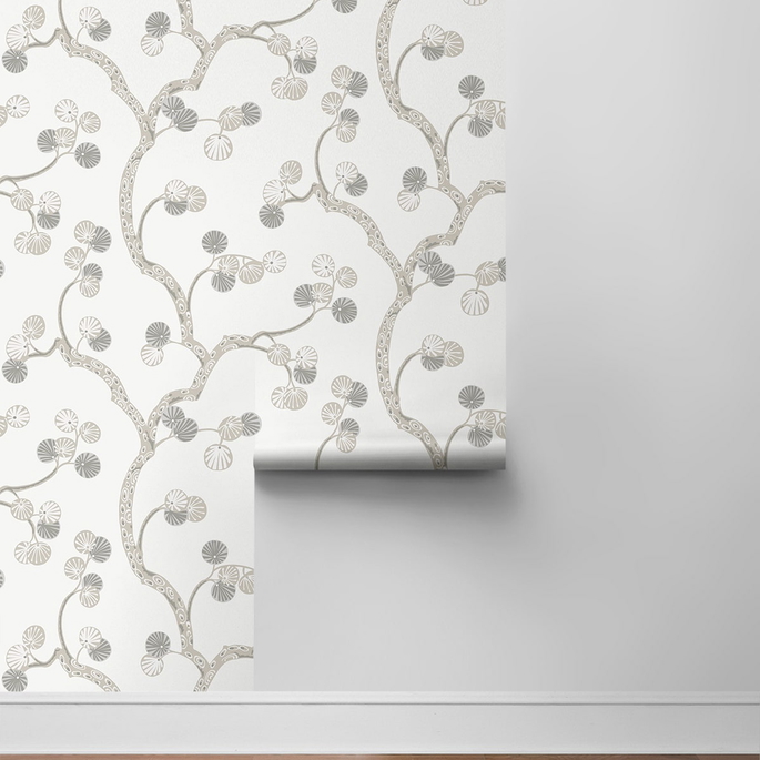 NextWall Peel &amp; Stick Woodland Whimsy Snowbound Wallpaper image 5 of 5