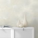 NextWall Peel &amp; Stick Palmate Leaf Frond Pearl Wallpaper thumbnail image 4 of 6