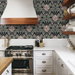 NextWall Peel &amp; Stick Hydrangea Floral Black &amp; Rosewood Wallpaper thumbnail image 3 of 7