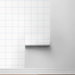 NextWall Peel &amp; Stick Classic Striped Check Sky Blue &amp; Linen Wallpaper thumbnail image 6 of 6