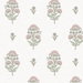 NextWall Peel & Stick Floral Spot Blush & Basil Wallpaper