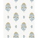 NextWall Peel & Stick Floral Spot Marigold & Seabreeze Wallpaper
