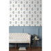 NextWall Peel &amp; Stick Floral Spot Marigold &amp; Seabreeze Wallpaper thumbnail image 5 of 7
