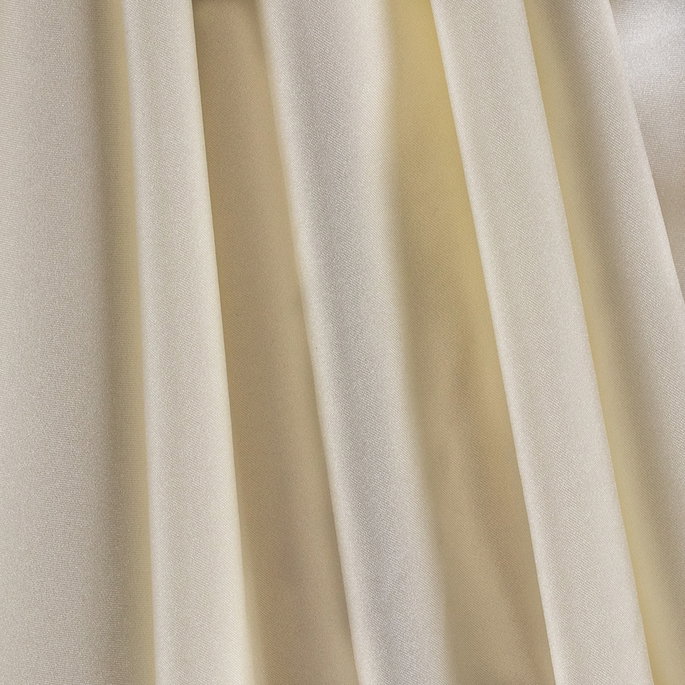 60" Ivory Nylon Spandex Fabric image 2 of 2