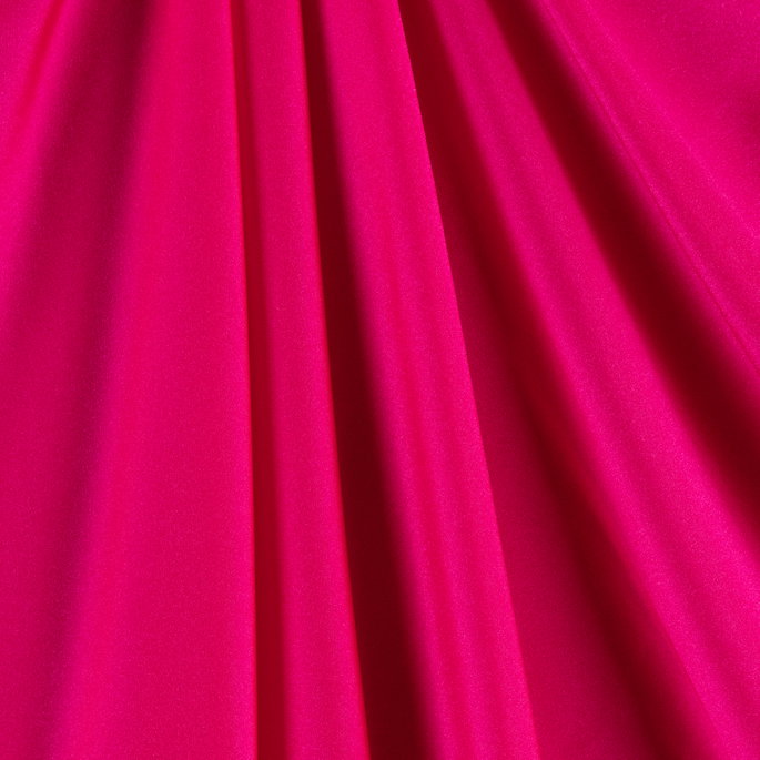 60" Hot Pink Nylon Spandex Fabric image 2 of 2