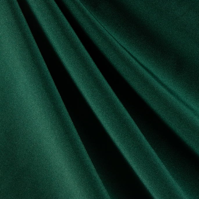 60" Hunter Green Nylon Spandex Fabric image 2 of 2