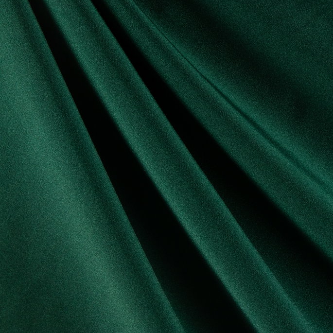 60" Hunter Green Nylon Spandex Fabric image 2 of 2