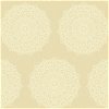 Seabrook Designs Lace Medallion Metallic Gold Wallpaper - Image 1