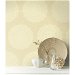 Seabrook Designs Lace Medallion Metallic Gold Wallpaper thumbnail image 2 of 2