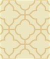 Seabrook Designs Geo Trellis Contemporary Metallic Gold Wallpaper