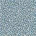 Seabrook Designs Maze Contemporary Metallic Pearl &amp; Blue Wallpaper thumbnail image 1 of 2