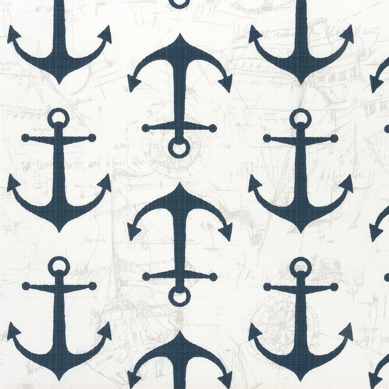 Premier Prints Outdoor Anchor Oxford Luxe Polyester Fabric