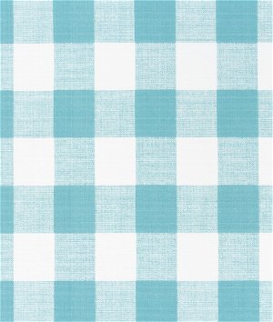 Premier Prints Outdoor Anderson Aqua Luxe Polyester Fabric