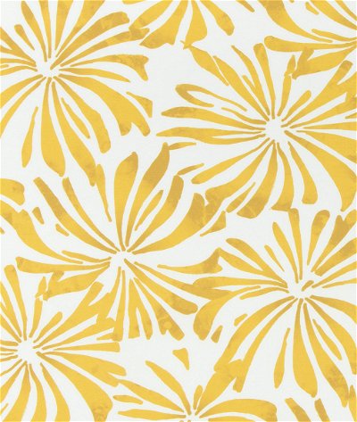 Premier Prints Outdoor Aria Spice Yellow Fabric