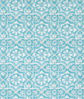 Premier Prints Outdoor Athens Aqua Fabric