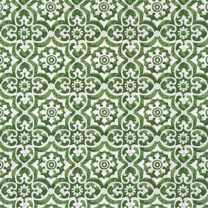 Premier Prints Outdoor Athens Herb Fabric