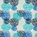 Premier Prints Outdoor Blooms Blue Vista Fabric