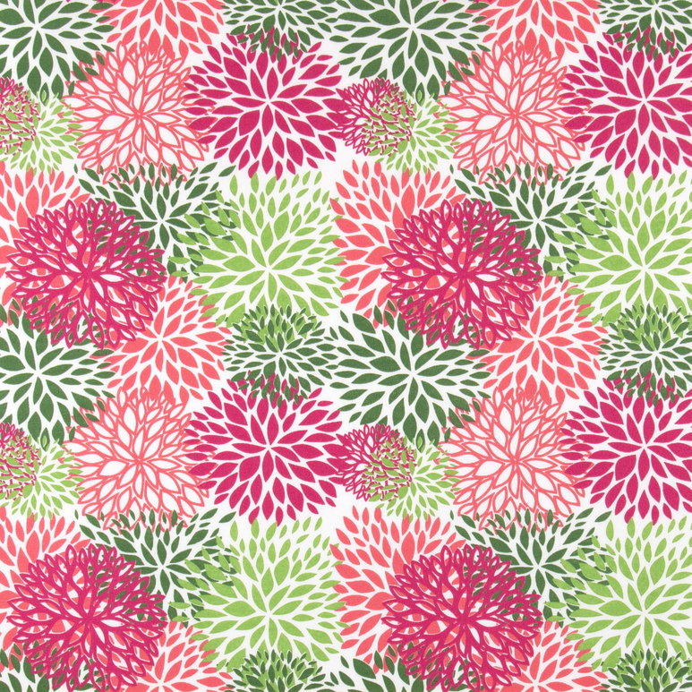 Premier Prints Outdoor Blooms Jazz Pink Fabric
