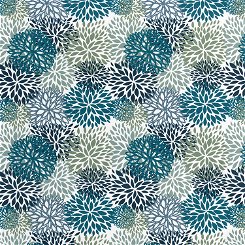 Outdoor Blooms Oxford Fabric
