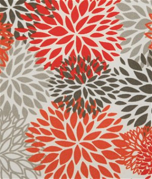 Premier Prints Outdoor Blooms Salmon Fabric