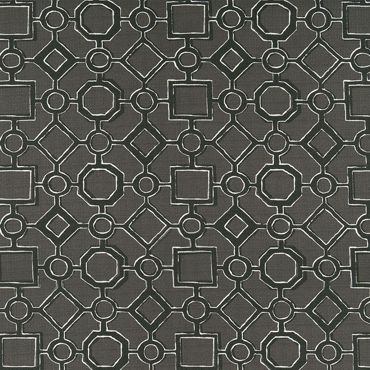 Premier Prints Outdoor Brazil Matte Black Luxe Polyester Fabric