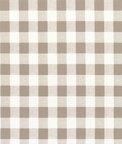 Premier Prints Outdoor Buffalo Plaid Ecru Fabric