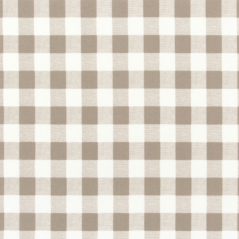 Premier Prints Outdoor Buffalo Plaid Ecru Fabric