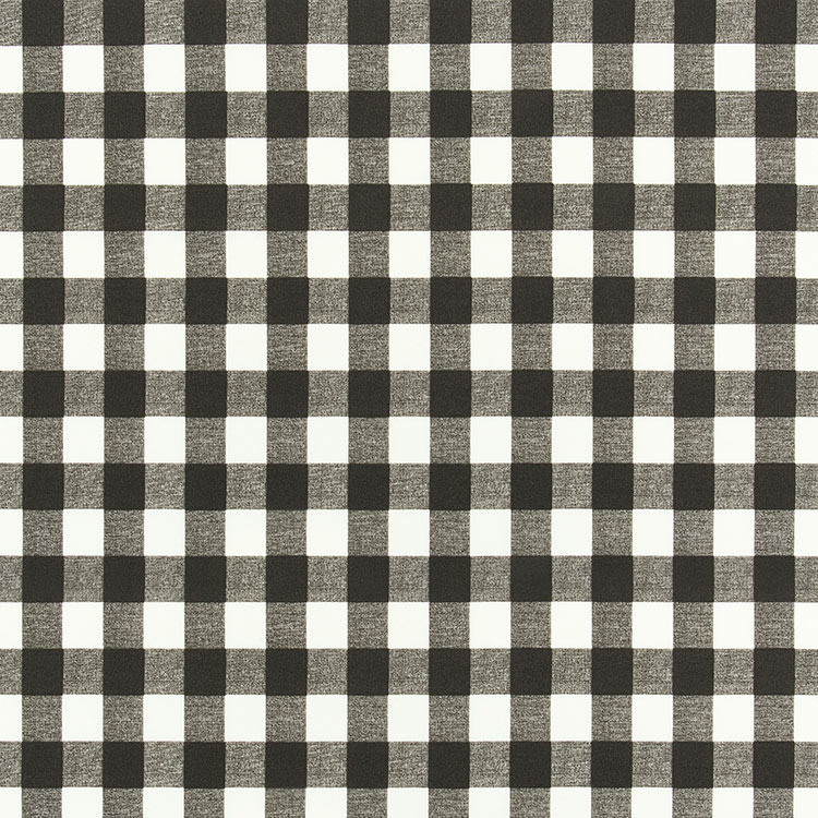 Premier Prints Outdoor Buffalo Plaid Ink Fabric