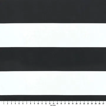 Premier Prints Outdoor Cabana Black Fabric