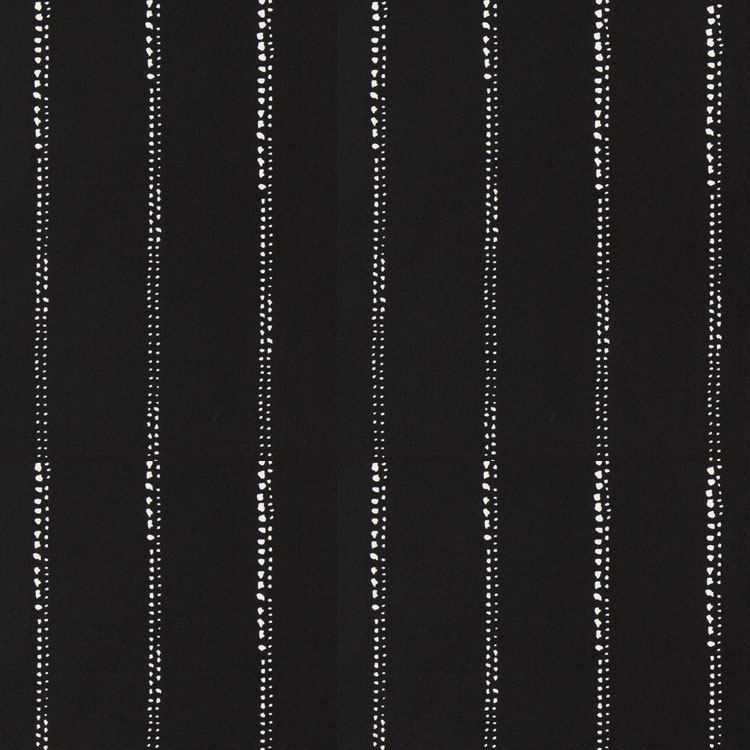Premier Prints Outdoor Carlo Black Fabric