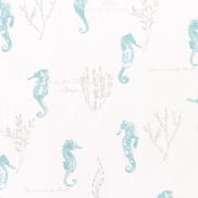 Premier Prints Ocean Love Blue Haze Slub Canvas Fabric