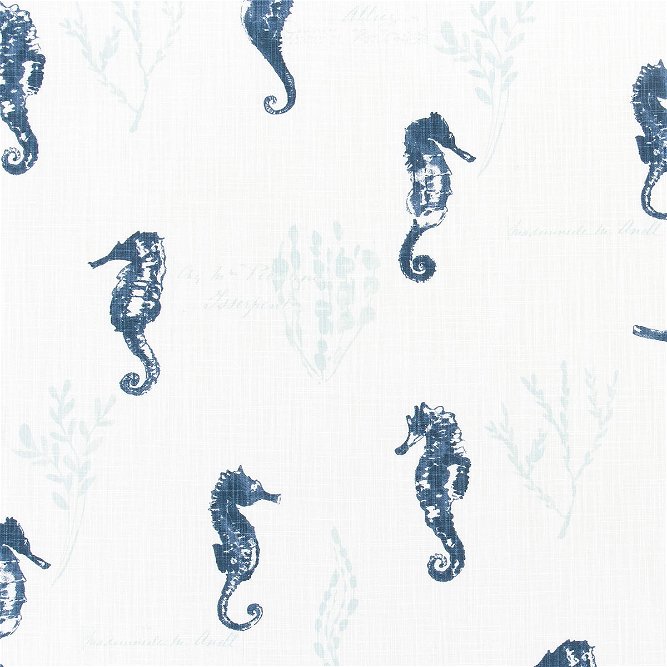 Premier Prints Ocean Love Italian Denim Slub Canvas Fabric