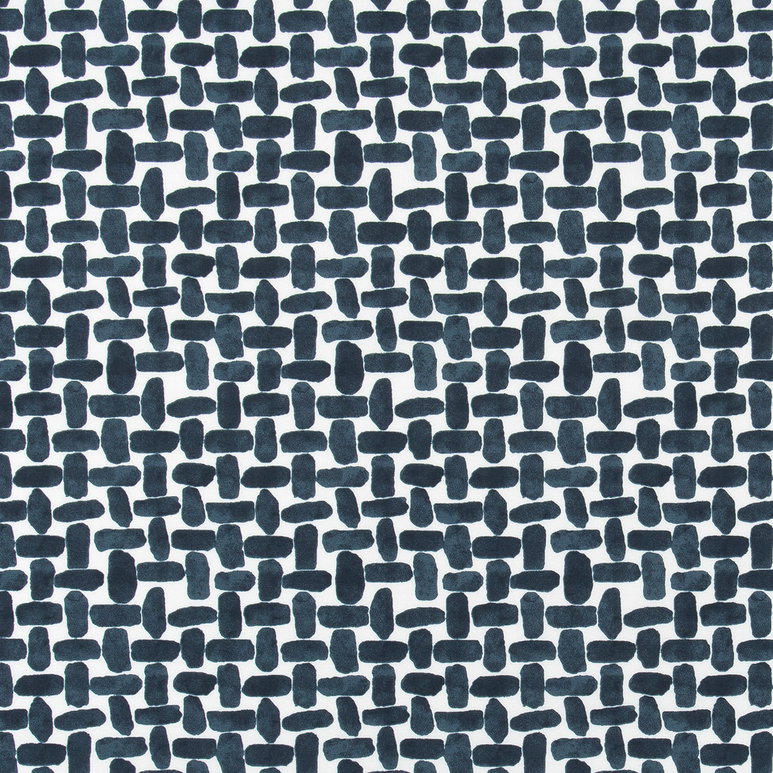 Premier Prints Outdoor Farley Passport Navy Fabric