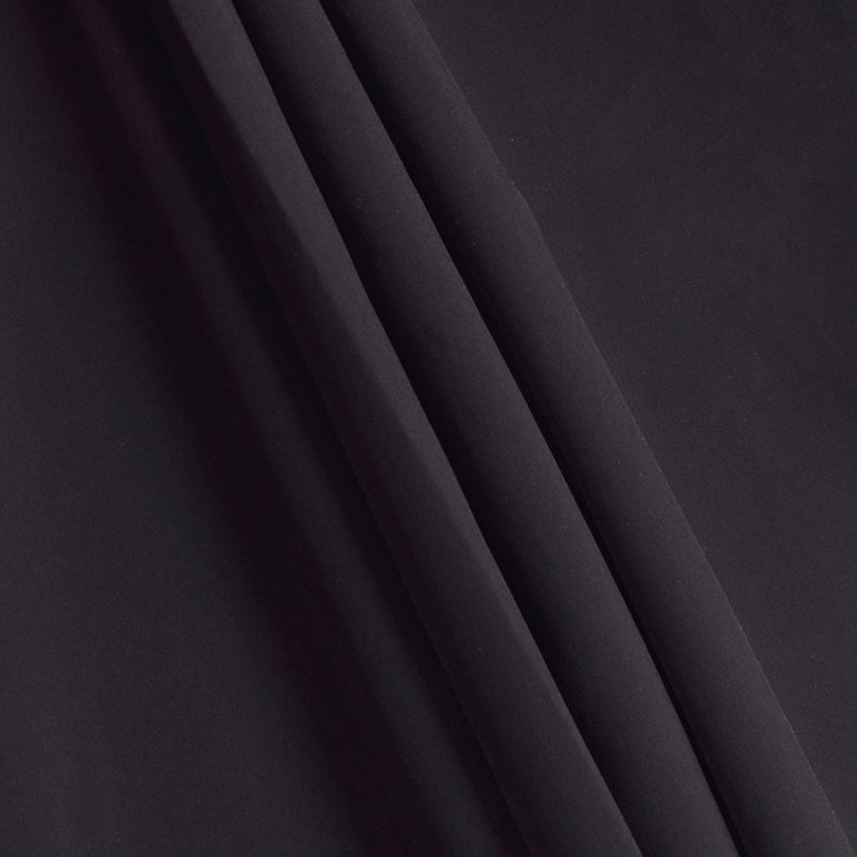 3.8 Oz Black Woven Poly Spandex Fabric