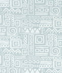 Premier Prints Outdoor Glyphic Belmont Blue Fabric