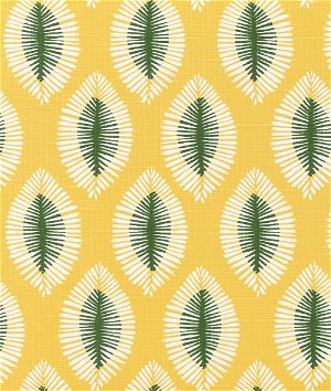 Premier Prints Outdoor Hayden Spice Yellow Luxe Polyester Fabric