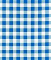 Blue 7/8" Gingham Oilcloth