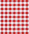 Red 7/8" Gingham Oilcloth