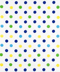 Blue Confetti Oilcloth Fabric