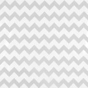 Silver Chevron Oilcloth Fabric
