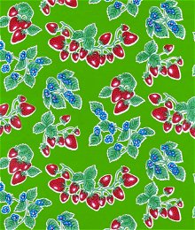 Green Forever Oilcloth Fabric