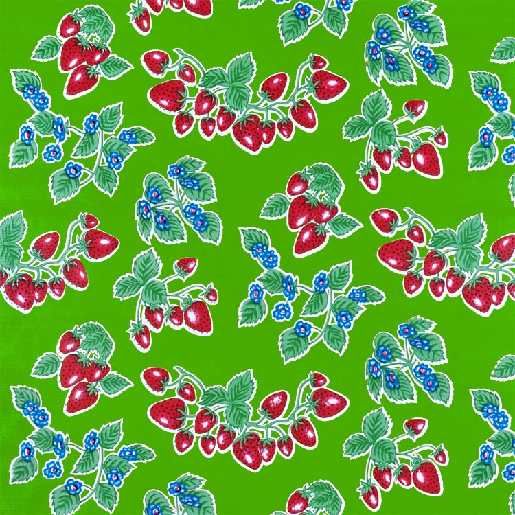 Green Forever Oilcloth Fabric