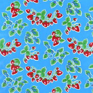 Sky Blue Forever Oilcloth Fabric