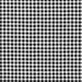 Black 1/4" Gingham Oilcloth Fabric