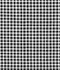 Black 1/4" Gingham Oilcloth Fabric