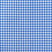 Blue 1/4" Gingham Oilcloth Fabric